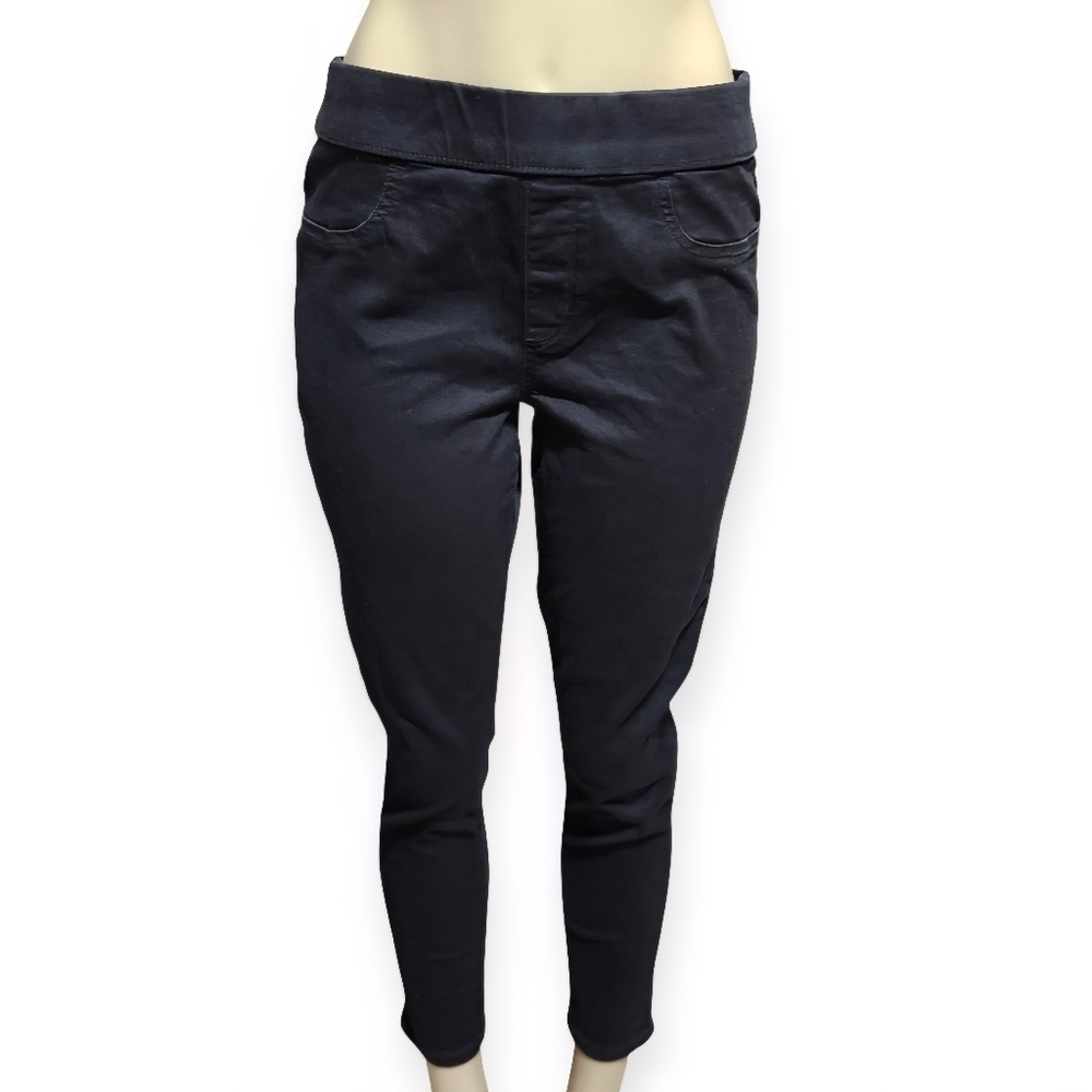 St. John’s Bay Black Pants Size 10 Petite | Slim Fit Casual Work Pants